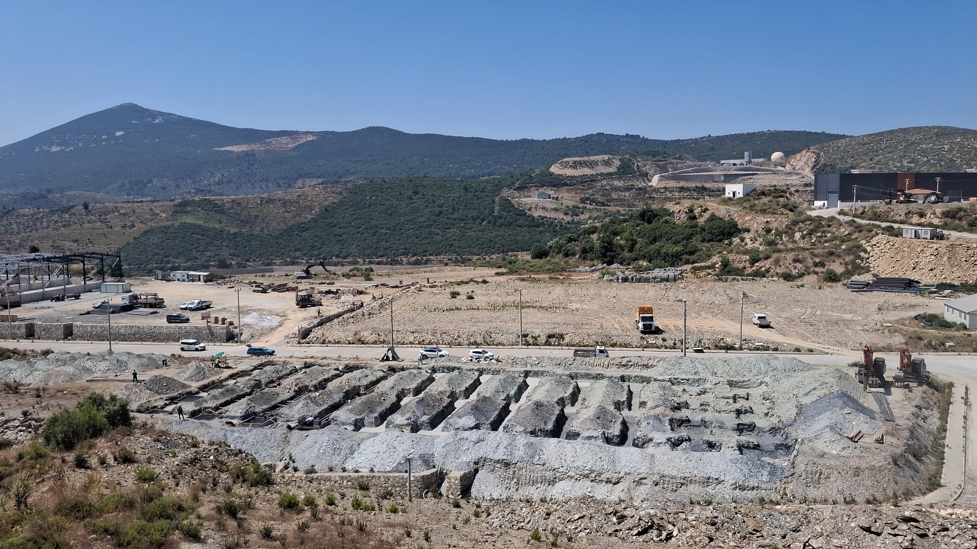 Milas Organize Sanayi Bölgesi İnşaatımız
